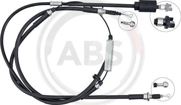 A.B.S. K19926 - Cable, parking brake www.autospares.lv