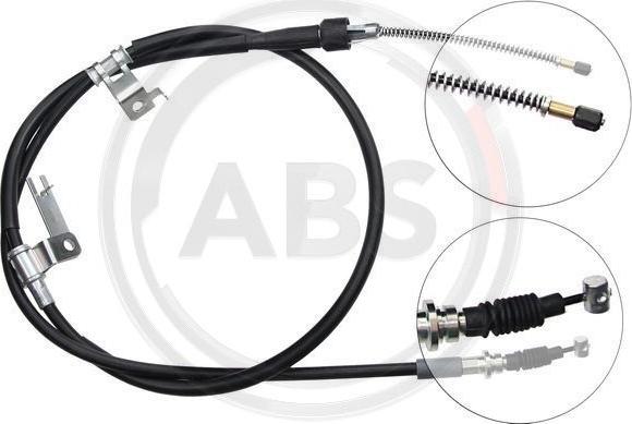 A.B.S. K19608 - Cable, parking brake www.autospares.lv