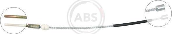 A.B.S. K19635 - Cable, parking brake www.autospares.lv