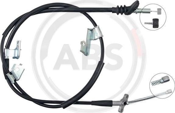 A.B.S. K19028 - Cable, parking brake www.autospares.lv