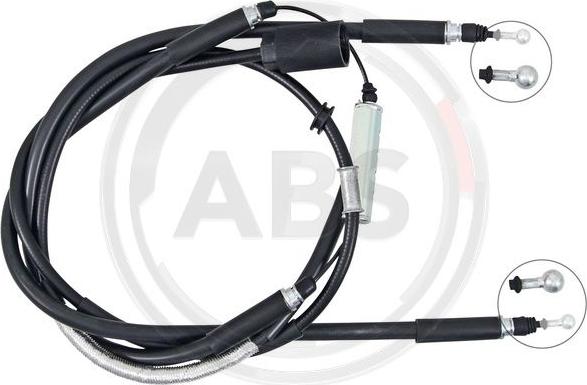 A.B.S. K16035 - Cable, parking brake www.autospares.lv