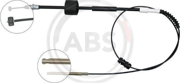 A.B.S. K11641 - Cable, parking brake www.autospares.lv