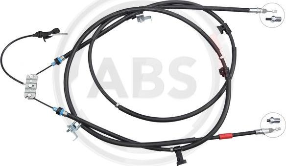 A.B.S. K18963 - Cable, parking brake www.autospares.lv