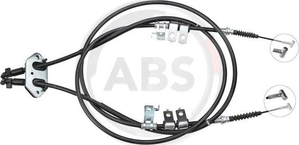 A.B.S. K18962 - Cable, parking brake www.autospares.lv