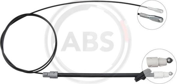 A.B.S. K13963 - Cable, parking brake www.autospares.lv