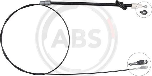 A.B.S. K13880 - Cable, parking brake www.autospares.lv