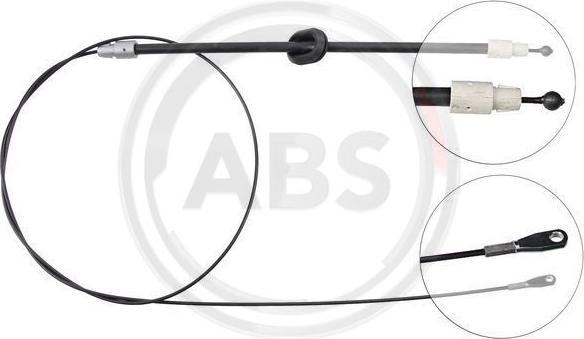 A.B.S. K13311 - Cable, parking brake www.autospares.lv