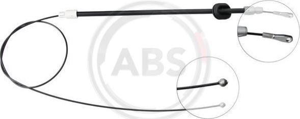 A.B.S. K13291 - Cable, parking brake www.autospares.lv