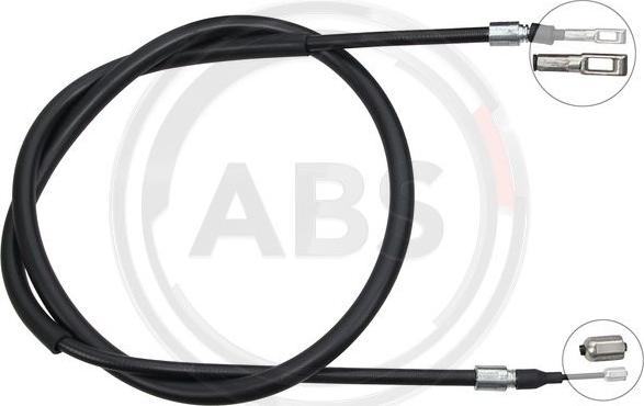 A.B.S. K13257 - Cable, parking brake www.autospares.lv