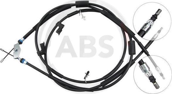 A.B.S. K12825 - Trose, Stāvbremžu sistēma www.autospares.lv