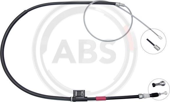 A.B.S. K17270 - Cable, parking brake www.autospares.lv