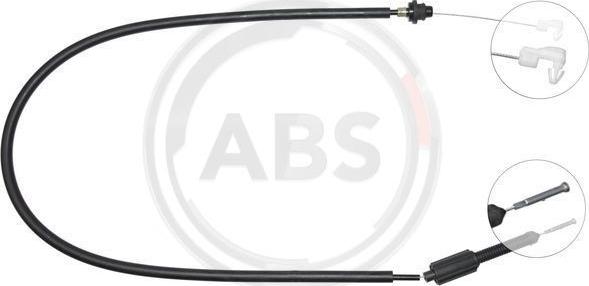 A.B.S. K34440 - Akseleratora trose www.autospares.lv