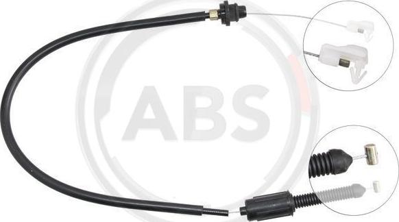 A.B.S. K34470 - Akseleratora trose www.autospares.lv