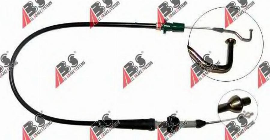 A.B.S. K35120 - Akseleratora trose www.autospares.lv