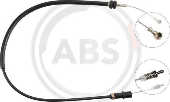 A.B.S. K33400 - Akseleratora trose www.autospares.lv