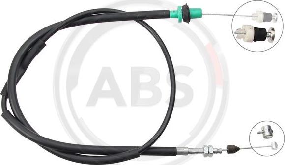 A.B.S. K37480 - Akseleratora trose www.autospares.lv