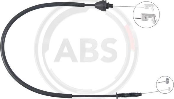 A.B.S. K37530 - Akseleratora trose www.autospares.lv