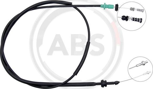 A.B.S. K37600 - Akseleratora trose www.autospares.lv