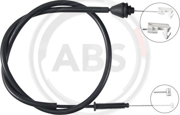 A.B.S. K37610 - Akseleratora trose www.autospares.lv