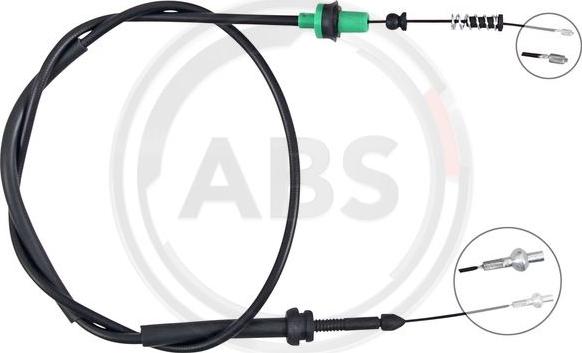 A.B.S. K37630 - Akseleratora trose www.autospares.lv