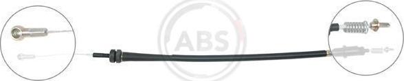 A.B.S. K37010 - Akseleratora trose www.autospares.lv