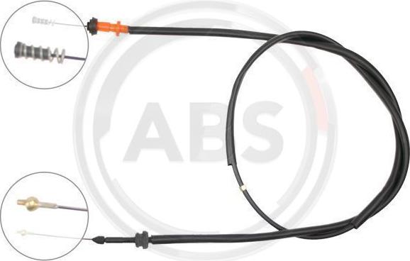 A.B.S. K37130 - Akseleratora trose www.autospares.lv