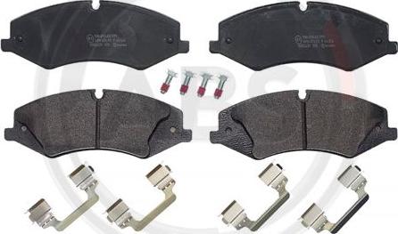 A.B.S. P44024 - Brake Pad Set, disc brake www.autospares.lv