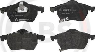 A.B.S. P59048 - Brake Pad Set, disc brake www.autospares.lv