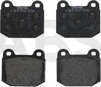 A.B.S. P59004 - Brake Pad Set, disc brake www.autospares.lv