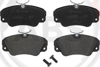 A.B.S. P59016 - Brake Pad Set, disc brake www.autospares.lv