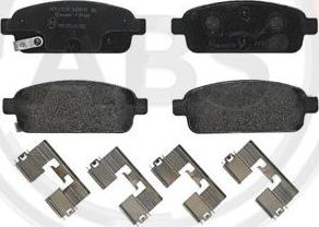 A.B.S. P59080 - Brake Pad Set, disc brake www.autospares.lv