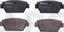 A.B.S. P54010 - Brake Pad Set, disc brake www.autospares.lv