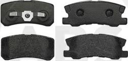 A.B.S. P54031 - Brake Pad Set, disc brake www.autospares.lv