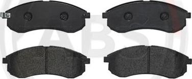 A.B.S. P54033 - Brake Pad Set, disc brake www.autospares.lv