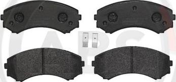 A.B.S. P54029 - Brake Pad Set, disc brake www.autospares.lv