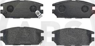 A.B.S. P54025 - Brake Pad Set, disc brake www.autospares.lv