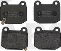 A.B.S. P56048 - Brake Pad Set, disc brake www.autospares.lv