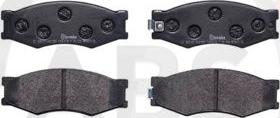 A.B.S. P56056 - Brake Pad Set, disc brake www.autospares.lv