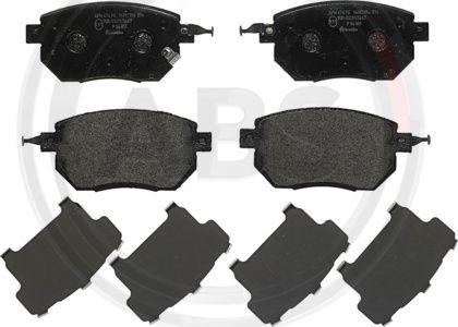 A.B.S. P56051 - Brake Pad Set, disc brake www.autospares.lv