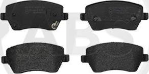 A.B.S. P56086 - Brake Pad Set, disc brake www.autospares.lv