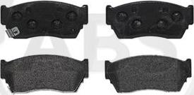 A.B.S. P56027 - Brake Pad Set, disc brake www.autospares.lv