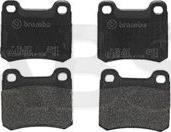 A.B.S. P50007 - Brake Pad Set, disc brake www.autospares.lv