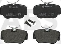 A.B.S. P50011 - Brake Pad Set, disc brake www.autospares.lv