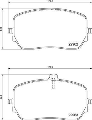 A.B.S. P50149 - Bremžu uzliku kompl., Disku bremzes www.autospares.lv