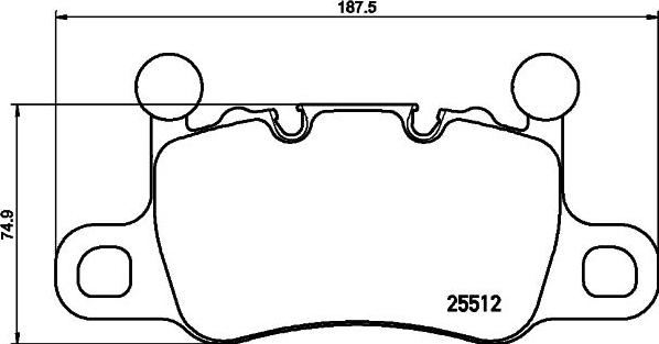 A.B.S. P65038 - Bremžu uzliku kompl., Disku bremzes www.autospares.lv