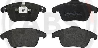 A.B.S. P61086 - Brake Pad Set, disc brake www.autospares.lv