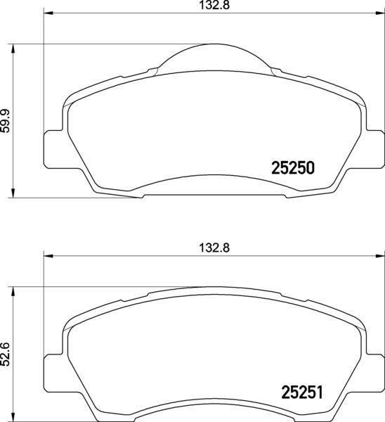 A.B.S. P 61 138 - Bremžu uzliku kompl., Disku bremzes www.autospares.lv