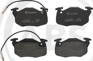 A.B.S. P68010 - Brake Pad Set, disc brake www.autospares.lv