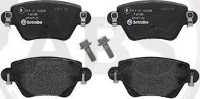 A.B.S. P68028 - Brake Pad Set, disc brake www.autospares.lv