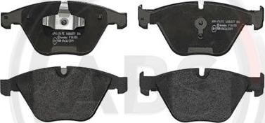 A.B.S. P06055 - Brake Pad Set, disc brake www.autospares.lv